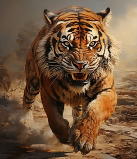 Diamond Painting Wilder-Tiger